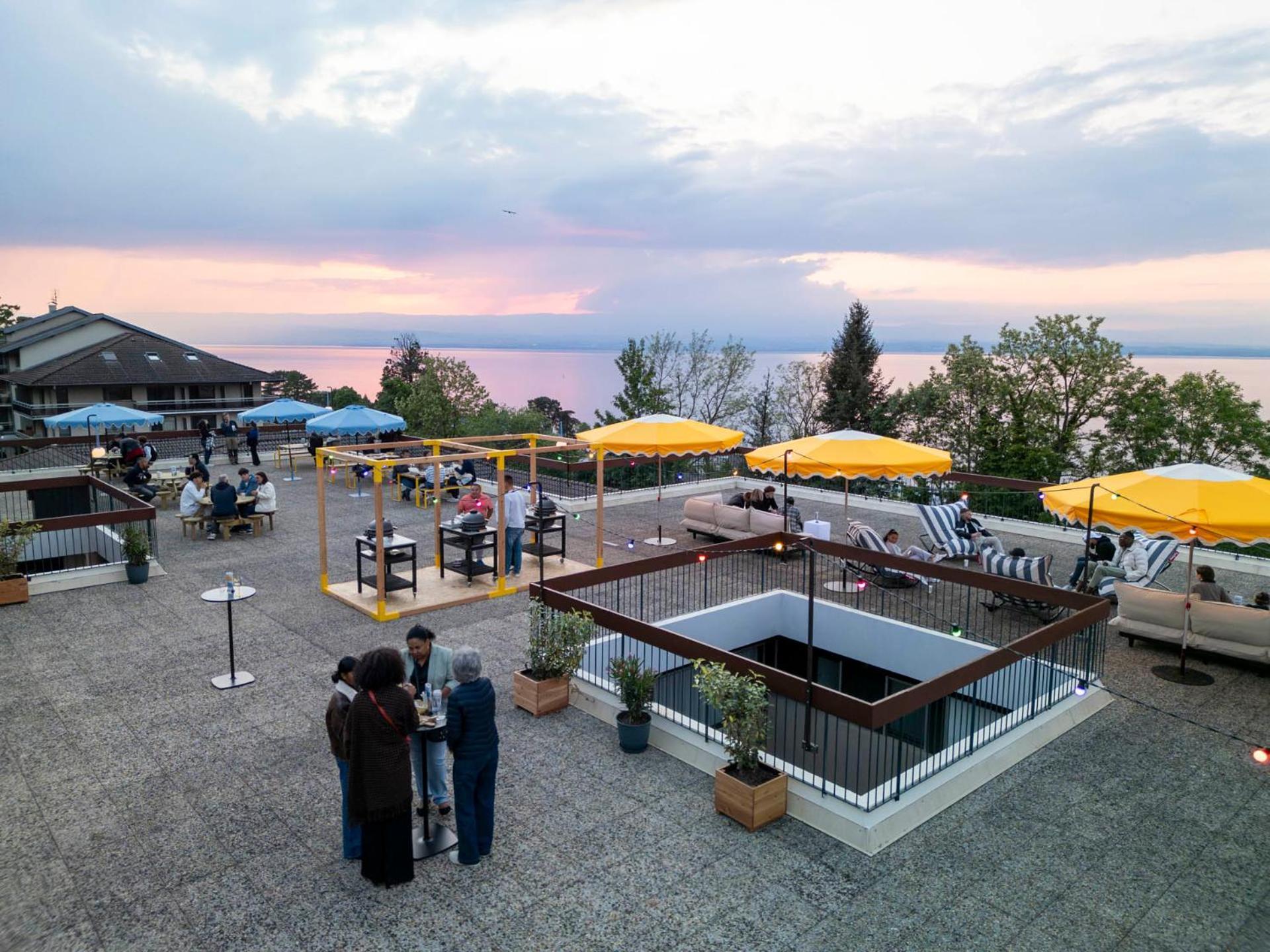 Cote Lac Hostel Evian Eksteriør bilde